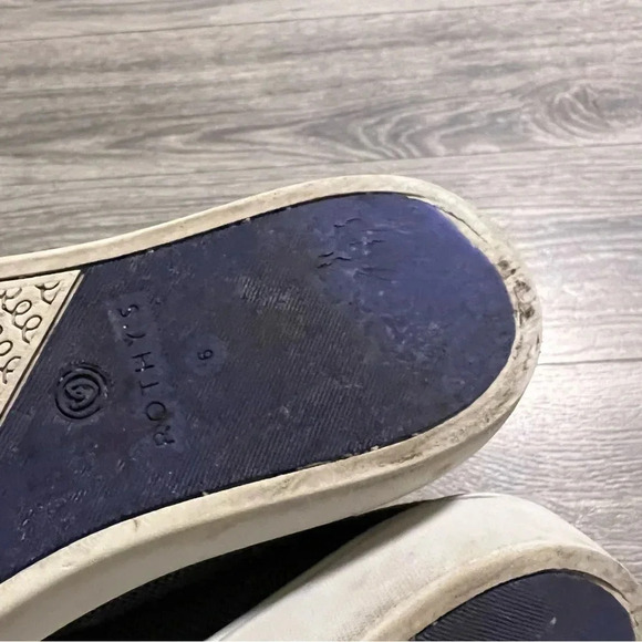 Rothy’s Rothy's  Sneaker Steel Gray Textile Youth Comfort Shoes Girl/Boys - Picture 5 of 6